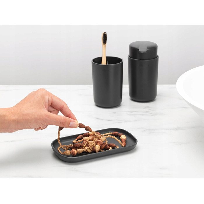 Аксесуари для ванної кімнати Brabantia ReNew, білі, 3 шт.