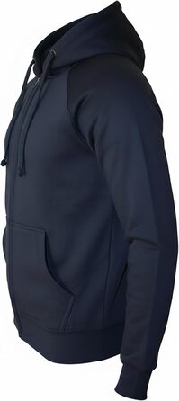 Світшот ROCK-IT з капюшоном Slim Fit для чоловіків, Heavy Hoodie на блискавці, Ziphood, Workerhoodie, чорний, червоний, зелений, темно-синій, темно-сірий, синій, XXL [S-3XL]