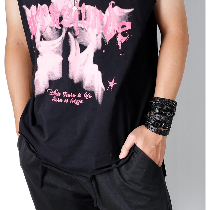 Чоловічий/Жіночий браслет з дерева, ручної роботи, 6 шт. (Manfn)