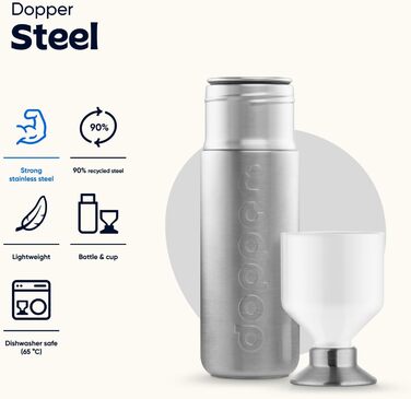 Сталева пляшка для води Steel 350/490/800/1100 мл, герметична, BPA-free, спортивна, 18/8 харчова нержавіюча сталь, для спорту, туризму й офісу