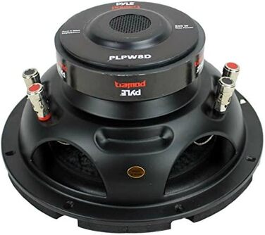Сабвуфер Pyle PLPW8D 8'' 400 Вт RMS, 800 Вт, 20 см, DVC 4+4 Ом, автомобільний динамік