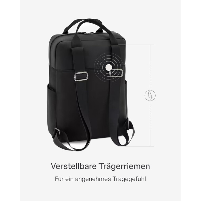 Kapten & Son Bergen Rucksack | Rucksack for Women & Men | Daypack | Carry-on Rucksack, Daypack | Water-resistant
