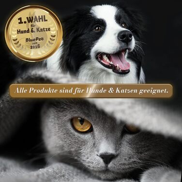 Феллентвіррєр BluePet для довгошерстих собак та котів: щітка-розпушувач з двома рядами пінів, версія 2.0 Limited Edition