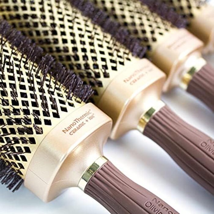 Щітка для волосся Olivia Garden NanoThermic Shaper, 40 мм, квадратна, 1 шт.