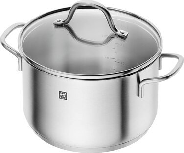 Набір каструль Zwilling Flow з нержавіючої сталі, 9 предметів