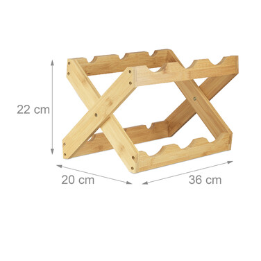 Bamboo Wine Rack