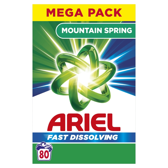 Пральний порошок Ariel Fast Dissolving Mountain Spring, 4.4 кг