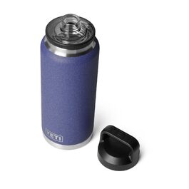 Термофляга YETI Rambler 1Л (1000 мл) з нержавіючої сталі з герметичною кришкою Chug Cap для гарячих та холодних напоїв, колір Charcoal