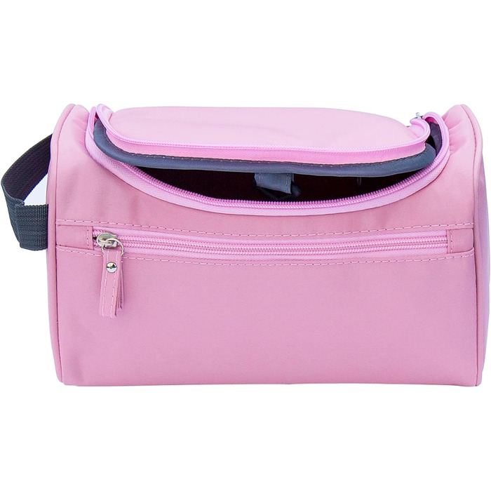 Косметичка для подорожей - універсальна косметичка для чоловіків та жінок, сумочка для гігієнічних засобів, рожева