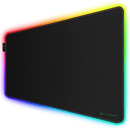 Ігрова мишка Pad Black Shark Manta P3 XL (90x40 см) - килимок для миші з RGB підсвічуванням, вологостійкий, чорний