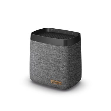 Зволожувач повітря Stadler Form Karl, тихий та потужний випарник для приміщень до 100 м², 4 режими зволоження, керування через додаток, чорний