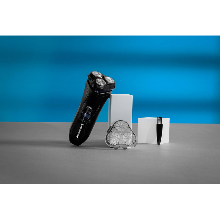 Електричний гоління для чоловіків Remington R4002 - ротаційний пристрій для гоління з тримером та насадкою для 3-денної щетини, червоний