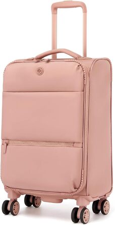 Чемодан Miss Lulu ручної об'єм, 59.5 x 36.5 x 25 см, зелений, з відділенням для мокрого/сухого, 32 л