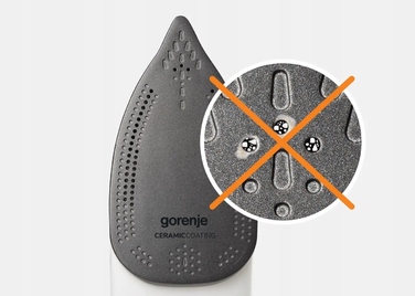 Праска Gorenje SIH2600BLC, 2600 Вт, 30 г/хв, 3 рівні потужності, 350 мл