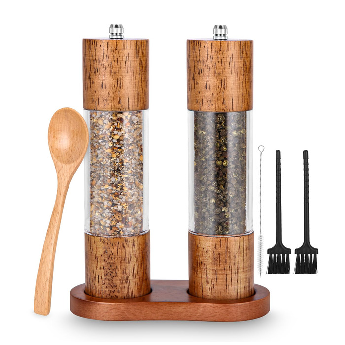 Набір з 2 шт. мельниць для солі та перцю з керамічним жорном, 21.5 см Peugeot