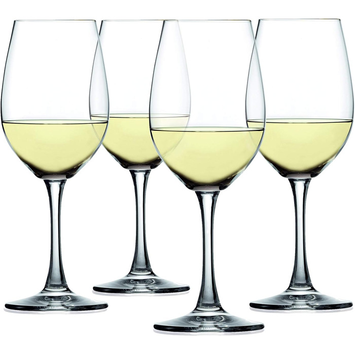 Кришталеві келихи Spiegelau для білого вина, 380 мл, набір 4 шт. Winelovers, миття в посудомийній машині