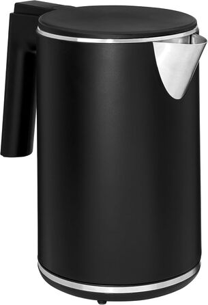 Електричний чайник Water 3300 C, 1,7 л, 2200 Вт, з захистом від накипу, чорний