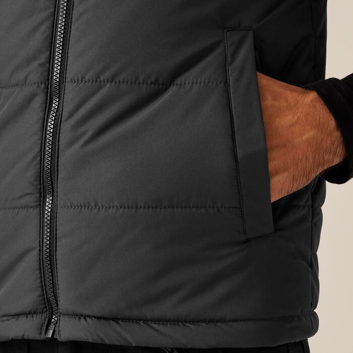 Regatta Bodywarmer для чоловіків Access Insultd BW - теплий жилет (1 шт., темно-сірий/чорний)