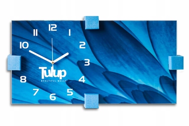 Настінний годинник Tulup багатоколірний, 60 см
