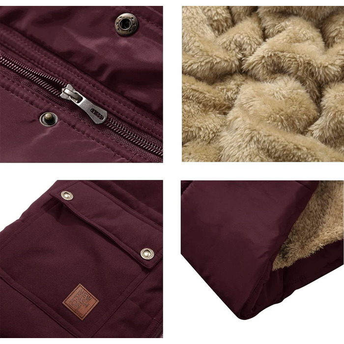 Чоловіча термо-кофта KEFITEVD для полювання та роботи, без рукавів, тепла, червона (L)