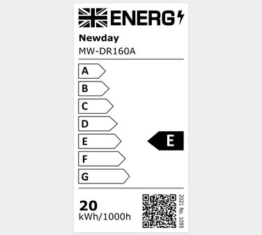 Стеляний вентилятор Newday 153 см з підсвіткою та пультом керування. Тихий вентилятор-лампа з 5 лопатями, DC мотор, реверс, пам'ять, плавне регулювання яскравості