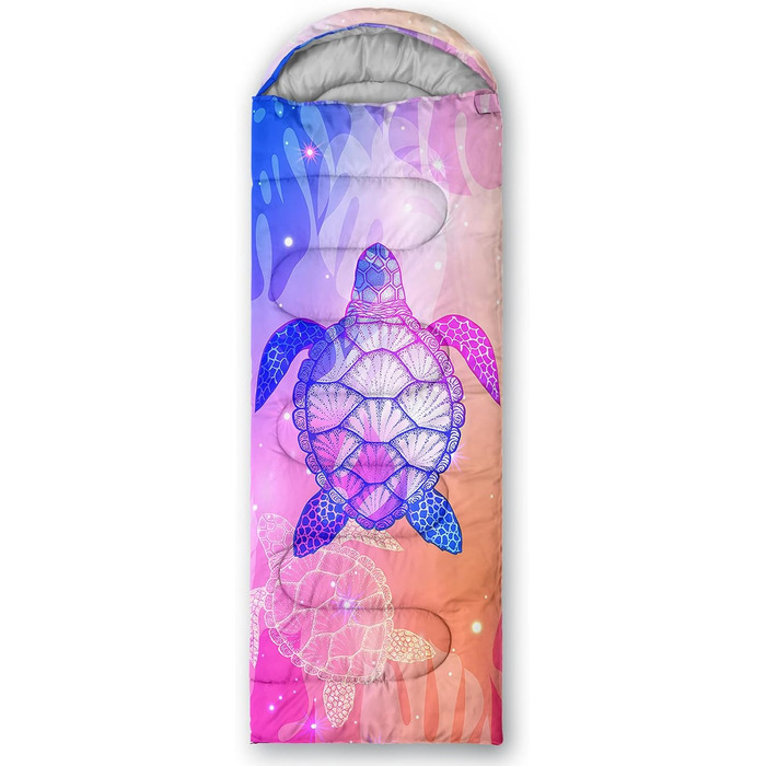 Сплячі мішки QOOMO для кемпінгу, 3 сезони, для дорослих та дітей, легкі, водонепроникні, для подорожей та відпочинку на природі