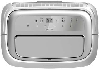 Зволожувач повітря Cecotec BigDry Series 2000: 750 мл/день, резервуар 0.6-2 л, 2 швидкості, 2 режими, площа до 25 м², функція очищення. (2000 Essential), білий