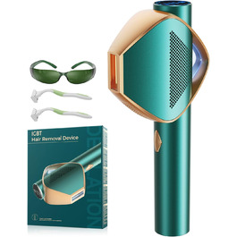 Пристрій для епіляції IPL з IGBT-технологією: швидка та ефективна епіляція для жінок та чоловіків. Підходить для обличчя, зони бікіні, тіла, ніг та під пахвами. Максимальна енергія 21J, 600-1200NM.