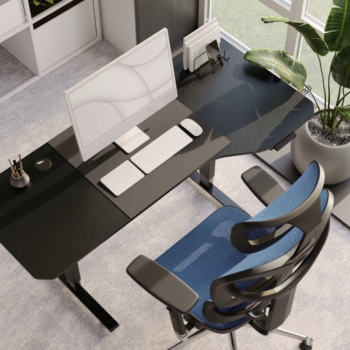 Геймерське крісло Diablo Chairs, обертове, 142 x 68 x 68 см