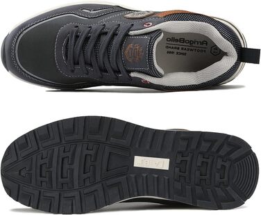 ARRIGO BELLO Кросівки чоловічі для активного відпочинку, спорту та прогулянок. Легкі кросівки для ходьби, розмір 41-46, колір блакитний.