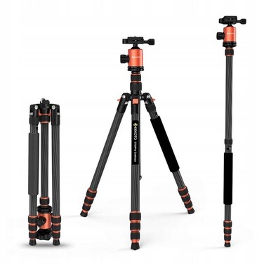 Карбоновий штатив GEEKOTO CT25Pro Craftsman, 200 см
