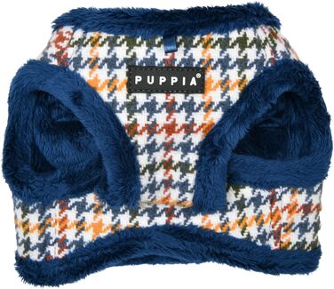 Жилет для собак Puppia Gianni Step-in з квітковим принтом, теплий зимовий, для маленьких та середніх собак, вишневий, розмір L