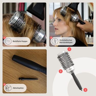Фен для волосся Essential Blowout Classic: швидке сушіння, антистатичний ефект, об'єм для короткого волосся (65)