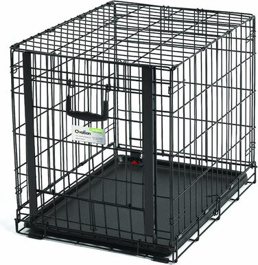 Кія для собак Midwest Homes for Pets Ovation Modell 1924, чорна, для маленьких порід, 64 x 45 x 49 см