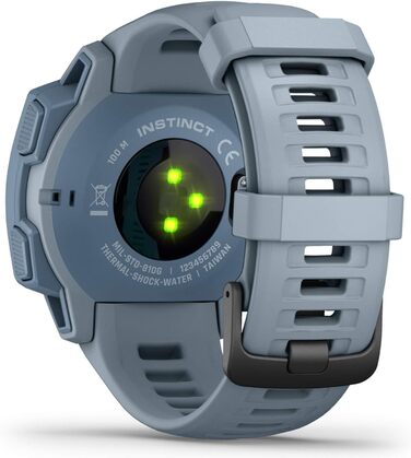 Garmin Instinct - водонепроникні GPS-годинники зі спортивними та фітнес-функціями, до 14 днів роботи від акумулятора. Вимірювання частоти серцевих скорочень на зап'ясті, фітнес-трекер [Відновлені]