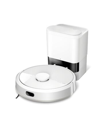 iRobot Roomba 105 Combo + AutoEmpty Dock: Робот-пилосос з автопорожненням, функція миття, LiDAR, 7000Pa, 120 хв, App - Чорний