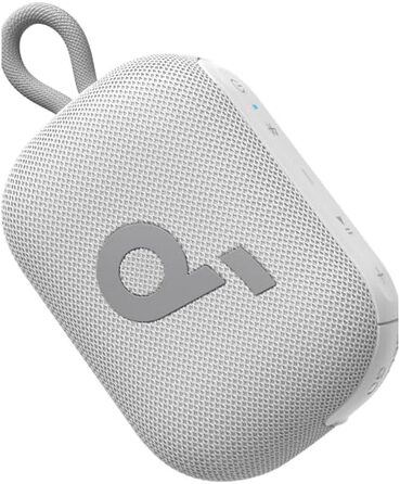 Soundcore Anker Select 4 Go: Портативна Bluetooth колонка, водонепроникна IP69, 20 годин роботи, для душу, подорожей та активного відпочинку (біла)