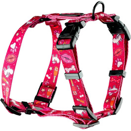 Шлейка для собак середніх порід Champagne Kiss M: регульована, не вбирає вологу, з контролем, легка