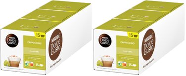 Кавові капсули NESCAFÉ Dolce Gusto Cappuccino, 90 капсул (3 упаковки по 30 шт)