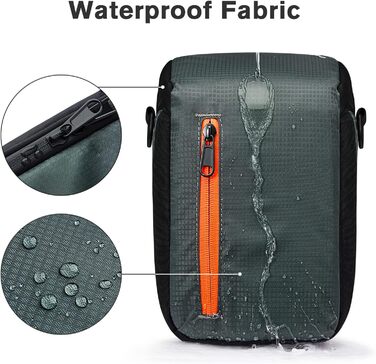 Водонепроникний захисний чохол для камери S-Zone: DSLR, SLR, беззеркальні моделі, об'єктиви та аксесуари