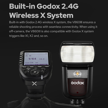 Бездротовий спалах TTL Godox V860III-S для камер Sony