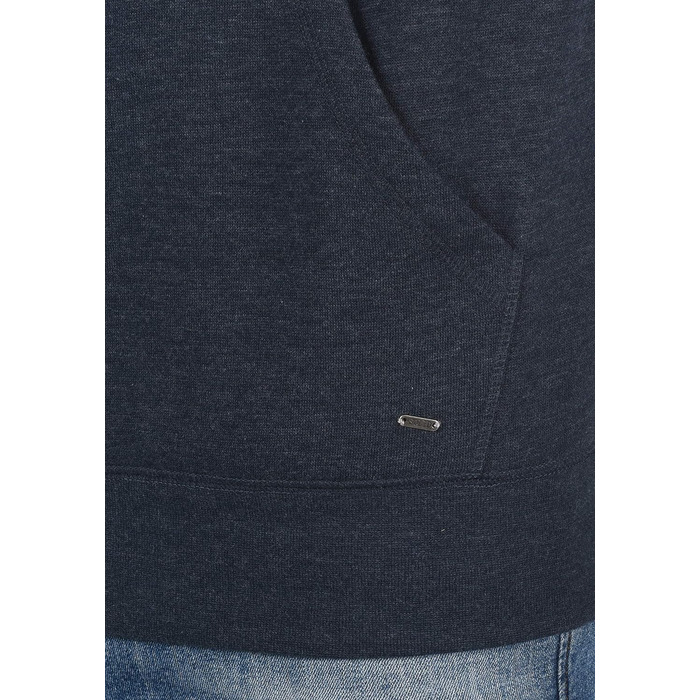 Чоловічий худі Solid SDBert з капюроном, синій меланж (Insignia Blue Melange), розмір M
