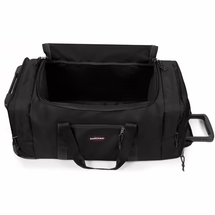 Eastpak Leatherface L + Duffel Bag, 86.5 x 36.5 x 38 cm, 104 L - Black (Schwarz)