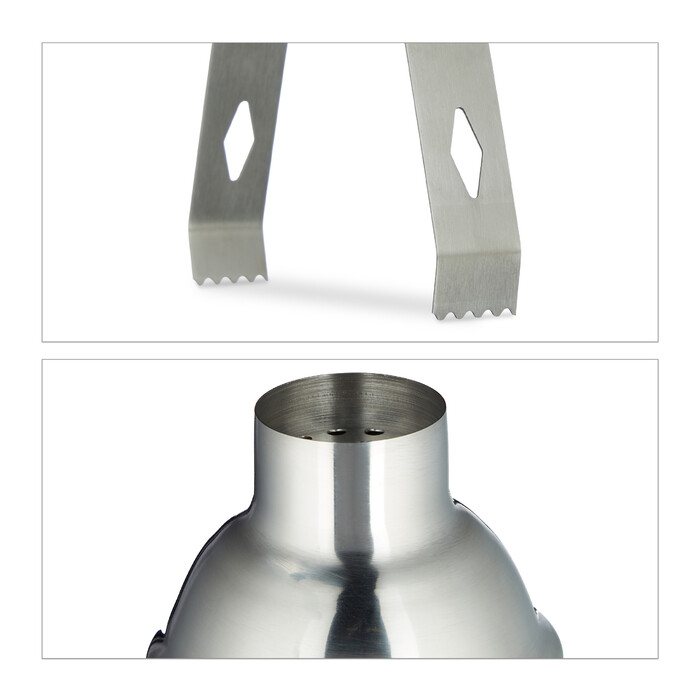 Relaxdays 5-Piece Cocktail Shaker Set