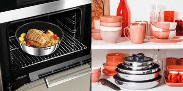 Набір сковорідок Tefal Ingenio Cook Eat, 3 предмети, для індукційних плит