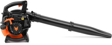 Бензиновий повітродув FUXTEC FX-LB126ECO, 2-тактний двигун 1 к.с., 0,7 кВт, 60 м/с, 4,5 кг, 450 мл