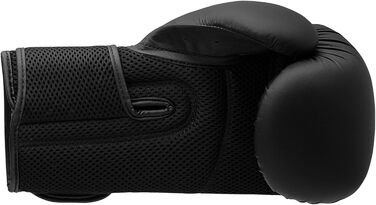 Боксерські рукавички Adidas Hybrid 25 - початкова модель (Чорний, 14 oz)