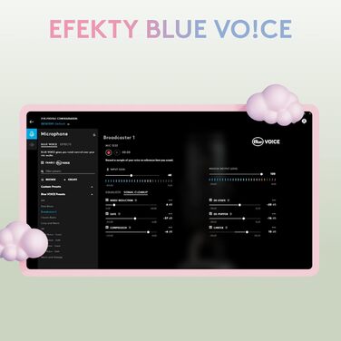 Мікрофон Logitech G Blue Yeti USB для стрімінгу, подкастів та запису (білий). Преміум-якість, Blue VO!CE, сумісний з PC та комп'ютером.