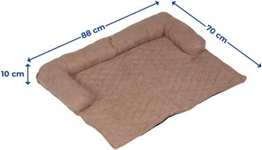 Крісло-лежанка Maximex Tier-Couch для домашніх тварин: захист дивану від шерсті та запахів, зручне ліжко для собак та котів, 88x10x70 см, машинне прання