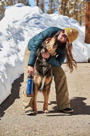 Hydro Flask 16 oz Stainless Steel Travel Coffee Mug - Insulated, Leak-Proof, Wide Mouth - Hibiscus Color